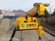Sepcial Qingshan Vessel Railway Wagons Dedicated Lorry Crane
